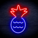 ADVPRO Pineapple Ultra-Bright LED Neon Sign fnu0043 - Red & Blue