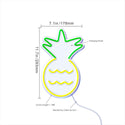 ADVPRO Pineapple Ultra-Bright LED Neon Sign fnu0043 - Size