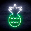 ADVPRO Pineapple Ultra-Bright LED Neon Sign fnu0043 - White & Green