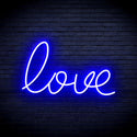 ADVPRO love Ultra-Bright LED Neon Sign fnu0046 - Blue