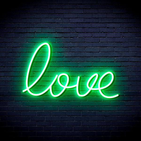 ADVPRO love Ultra-Bright LED Neon Sign fnu0046 - Golden Yellow