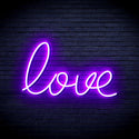 ADVPRO love Ultra-Bright LED Neon Sign fnu0046 - Purple