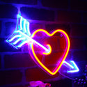 ADVPRO Heart and Arrow Ultra-Bright LED Neon Sign fnu0047