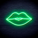 ADVPRO Red Lips Ultra-Bright LED Neon Sign fnu0048 - Golden Yellow
