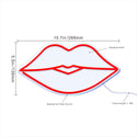 ADVPRO Red Lips Ultra-Bright LED Neon Sign fnu0048 - Size