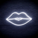 ADVPRO Red Lips Ultra-Bright LED Neon Sign fnu0048 - White