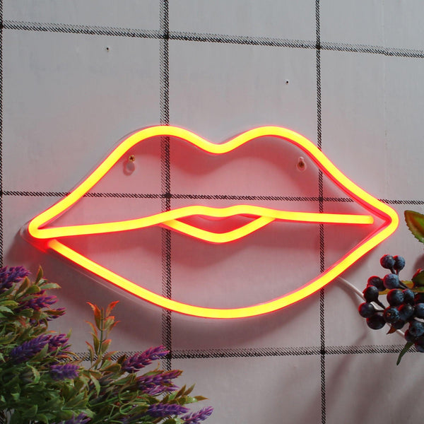 ADVPRO Red Lips Ultra-Bright LED Neon Sign fnu0048