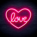 ADVPRO Love in the heart Ultra-Bright LED Neon Sign fnu0049 - Pink