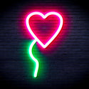 ADVPRO Heart shaped Ballon Ultra-Bright LED Neon Sign fnu0050 - Green & Pink