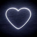 ADVPRO Heart Ultra-Bright LED Neon Sign fnu0051 - White