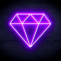 ADVPRO Diamond Ultra-Bright LED Neon Sign fnu0055 - Purple