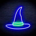 ADVPRO Wizard Hat Ultra-Bright LED Neon Sign fnu0056 - Green & Blue