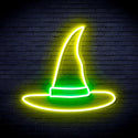 ADVPRO Wizard Hat Ultra-Bright LED Neon Sign fnu0056 - Green & Yellow
