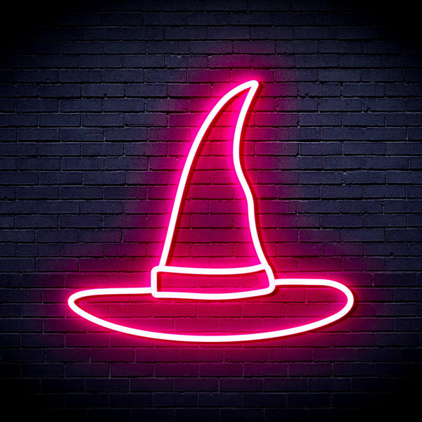 ADVPRO Wizard Hat Ultra-Bright LED Neon Sign fnu0056 - Pink