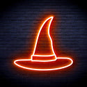 ADVPRO Wizard Hat Ultra-Bright LED Neon Sign fnu0056 - Orange