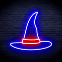 ADVPRO Wizard Hat Ultra-Bright LED Neon Sign fnu0056 - Red & Blue