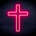 ADVPRO Cross Ultra-Bright LED Neon Sign fnu0059 - Pink