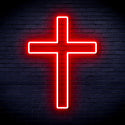 ADVPRO Cross Ultra-Bright LED Neon Sign fnu0059 - Red