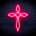 ADVPRO Holy Cross Ultra-Bright LED Neon Sign fnu0060 - Pink