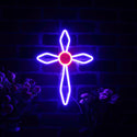 ADVPRO Holy Cross Ultra-Bright LED Neon Sign fnu0060