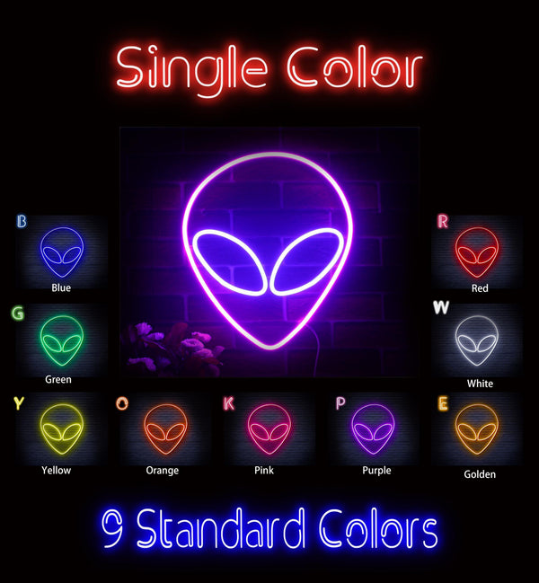 ADVPRO Alien Face Ultra-Bright LED Neon Sign fnu0061 - Classic