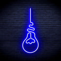 ADVPRO Light Bulb Ultra-Bright LED Neon Sign fnu0064 - Blue