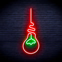 ADVPRO Light Bulb Ultra-Bright LED Neon Sign fnu0064 - Green & Red