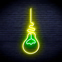 ADVPRO Light Bulb Ultra-Bright LED Neon Sign fnu0064 - Green & Yellow