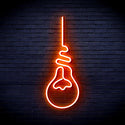 ADVPRO Light Bulb Ultra-Bright LED Neon Sign fnu0064 - Orange