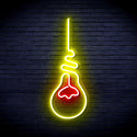 ADVPRO Light Bulb Ultra-Bright LED Neon Sign fnu0064 - Red & Yellow