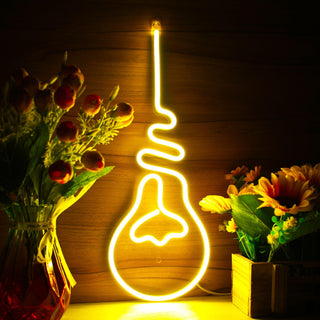 ADVPRO Light Bulb Ultra-Bright LED Neon Sign fnu0064