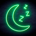ADVPRO Sleepy Moon Ultra-Bright LED Neon Sign fnu0065 - Golden Yellow