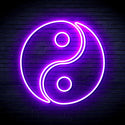 ADVPRO Tai Chi Symbol Ultra-Bright LED Neon Sign fnu0066 - Purple