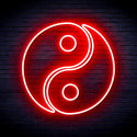 ADVPRO Tai Chi Symbol Ultra-Bright LED Neon Sign fnu0066 - Red