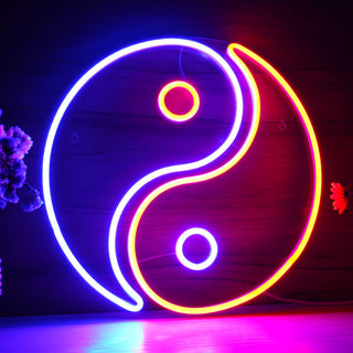ADVPRO Tai Chi Symbol Ultra-Bright LED Neon Sign fnu0066