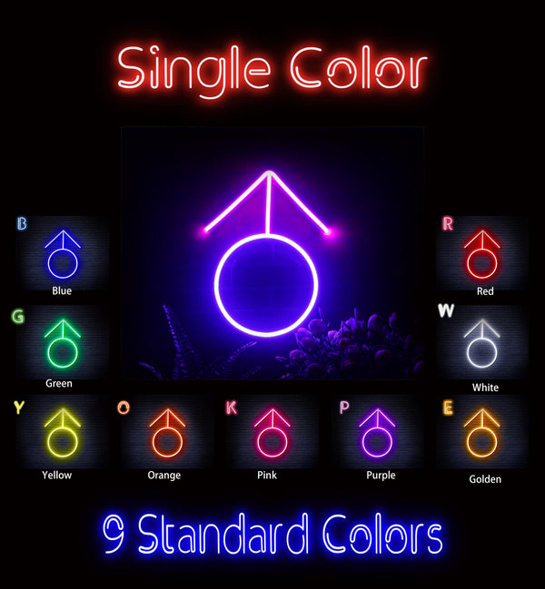 ADVPRO Male Symbol Ultra-Bright LED Neon Sign fnu0068 - Classic