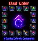 ADVPRO Male Symbol Ultra-Bright LED Neon Sign fnu0068 - Dual-Color