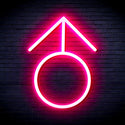 ADVPRO Male Symbol Ultra-Bright LED Neon Sign fnu0068 - Pink