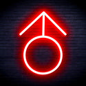 ADVPRO Male Symbol Ultra-Bright LED Neon Sign fnu0068 - Red