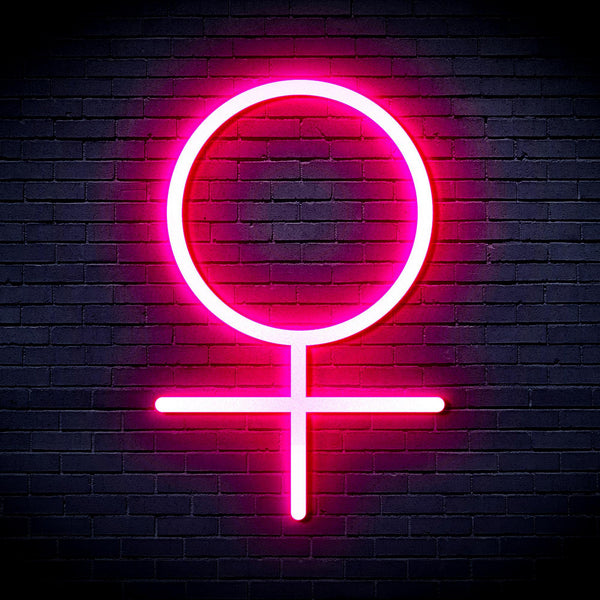 ADVPRO Female Symbol Ultra-Bright LED Neon Sign fnu0069 - Pink