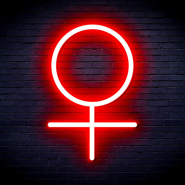 ADVPRO Female Symbol Ultra-Bright LED Neon Sign fnu0069 - Red