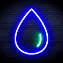 ADVPRO Water Droplet Ultra-Bright LED Neon Sign fnu0070 - Green & Blue