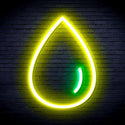 ADVPRO Water Droplet Ultra-Bright LED Neon Sign fnu0070 - Green & Yellow
