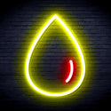 ADVPRO Water Droplet Ultra-Bright LED Neon Sign fnu0070 - Red & Yellow