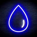 ADVPRO Water Droplet Ultra-Bright LED Neon Sign fnu0070 - White & Blue