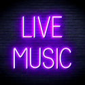 ADVPRO Live Music Ultra-Bright LED Neon Sign fnu0071 - Purple