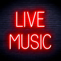 ADVPRO Live Music Ultra-Bright LED Neon Sign fnu0071 - Red
