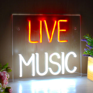 ADVPRO Live Music Ultra-Bright LED Neon Sign fnu0071