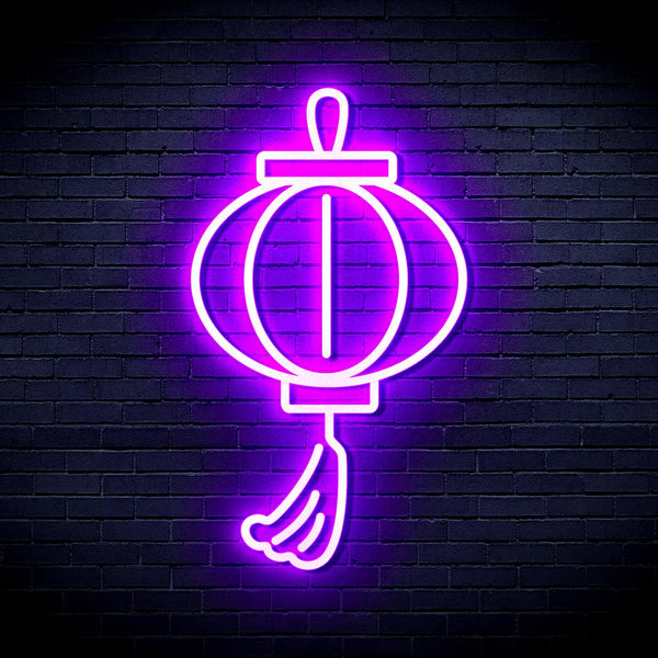 ADVPRO Lantern Ultra-Bright LED Neon Sign fnu0072 - Purple