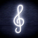 ADVPRO Musical Note Ultra-Bright LED Neon Sign fnu0073 - White